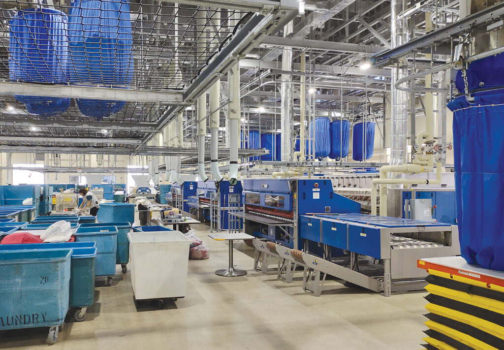 Professional laundry service at Fine Laundry Lounge